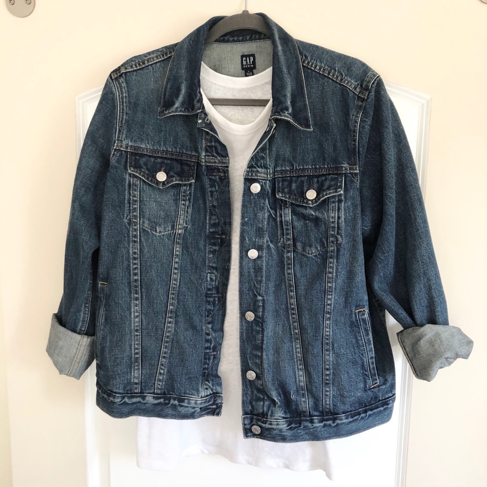 GAP classic jean jacket XL